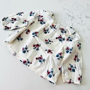 Baby Gap Floral top size 6-12 months